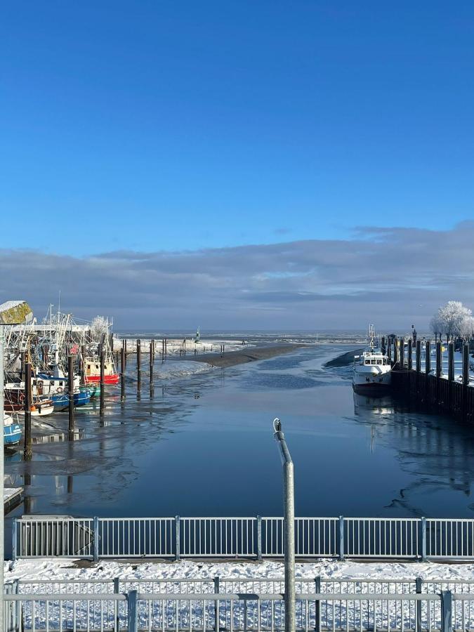 Ferienwohnung Hein Am Nordseedeich Butjadingen Eksteriør bilde