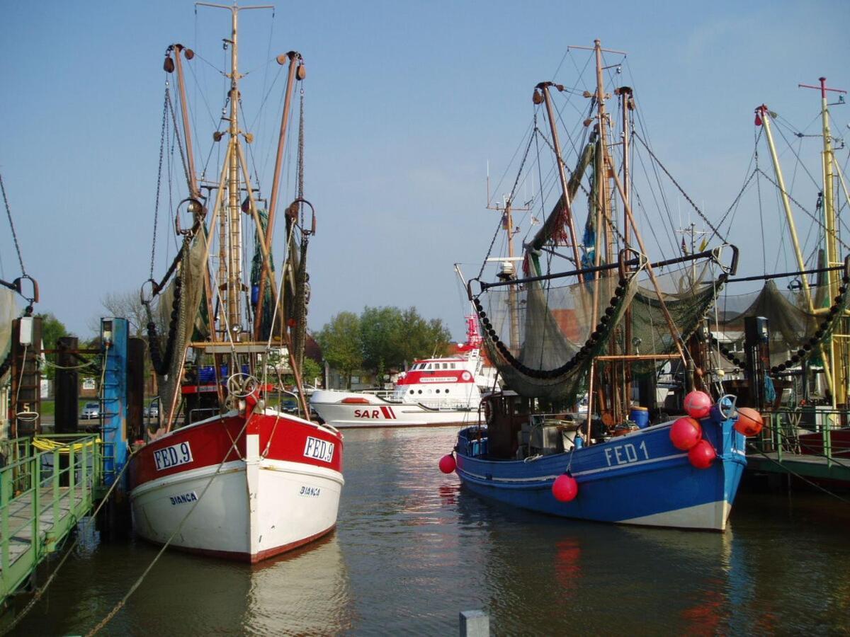 Ferienwohnung Hein Am Nordseedeich Butjadingen Eksteriør bilde