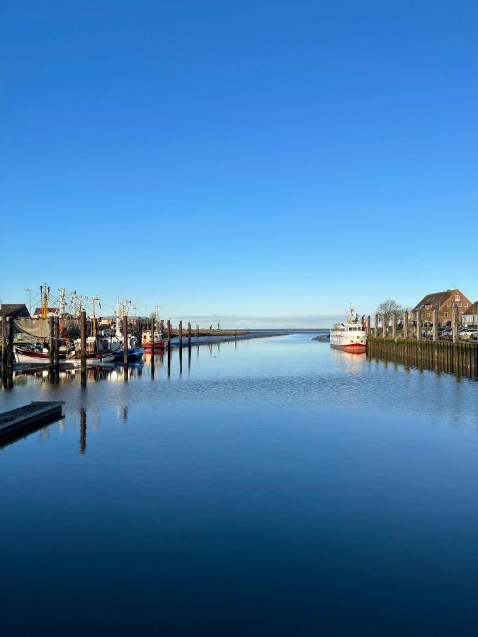 Ferienwohnung Hein Am Nordseedeich Butjadingen Eksteriør bilde